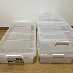 【ネット決済】ベッド下収納ボックス 収納ケース 3個セット ニト...