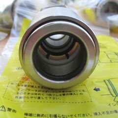 ☆日立金属 HITACHI プッシュインパクト継手接続要領 LIA 15A22U VC　LPガス用 ◆10個セット・ひょうたん印