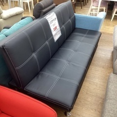 KB-45【新入荷 リサイクル品】ソファベッド 黒