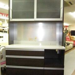 R504 高級 PAMOUNA パモウナ キッチンボード、食器棚...