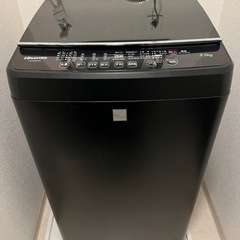 Hisense洗濯機5.5kg 2018年製 洗濯機下部回転モーター交換済み