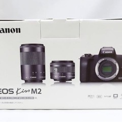 Canon EOS Kiss M2 ブラック EF-M15-45...