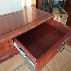 猫足アンティークデスク/Antique desk with carved legs