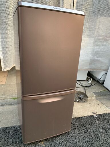 Panasonic 冷蔵庫 ♡無料で配送及、設置、当日もOK★ 2016年製　NR-B149W-T★パナ002