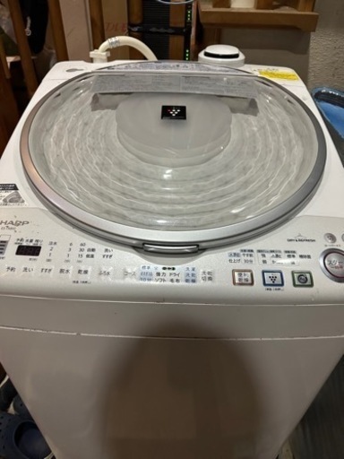 シャープ 洗濯機 8キロ