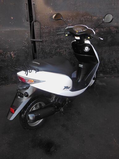 HONDA 4ストDIO50 ホワイト美車 セル始動 納車整備点検済み