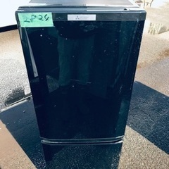 ✨2016年製✨ 2824番 三菱✨冷凍冷蔵庫✨MR-P15Z-B1‼️