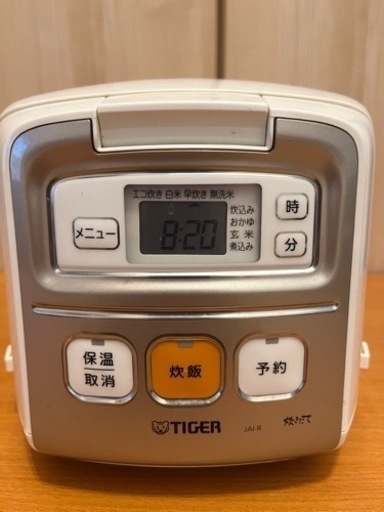 タイガー★炊飯器　3合炊き　掃除済み完品