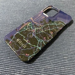 クロスフィールドiPhone12Pro MAX地図柄ケース