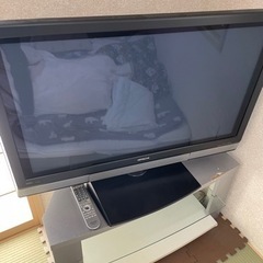 （取引中です）テレビ&テレビ台セット　HITACHI P37