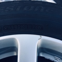 ダイハツタントカスタム 純正アルミタイヤ