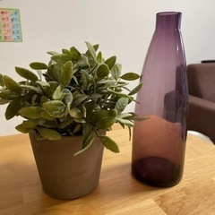 IKEA 造花　花瓶