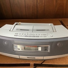 WカセットCDプレーヤー