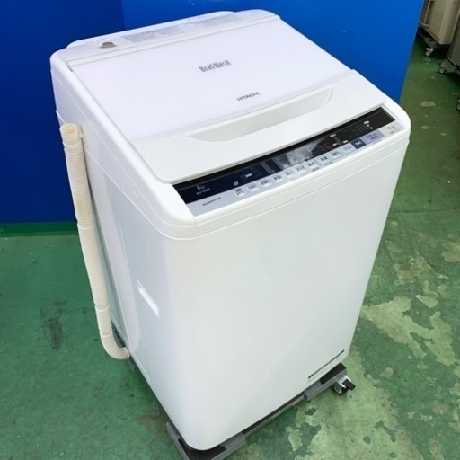 ⭐️HITACHI⭐️全自動洗濯機　2017年8kg 大阪市近郊配送無料