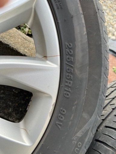cx5 純正19インチタイヤホイール