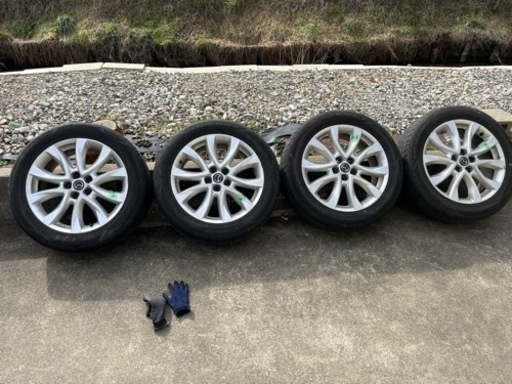 cx5 純正19インチタイヤホイール