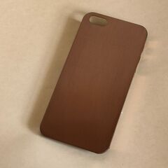 iphone5/5s/se専用 アルミ削り出しケース　ブラウン