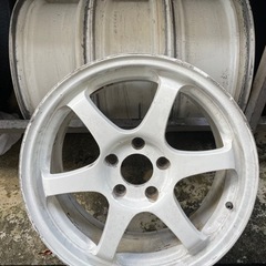 17インチ  pcd 114.3 5穴　7.5j メーカー不明