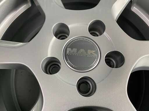 タイヤ、ホイール MAK VINCI ヴィンチー 16×6.5J 5H112 ＋46 VW ゴルフ 