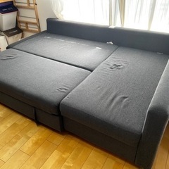 【美品】IKEA ソファベッド 定価75,000円