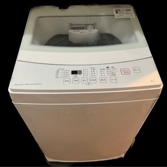 【ネット決済】【お値下げしました】ニトリ　全自動洗濯機　6kg(...