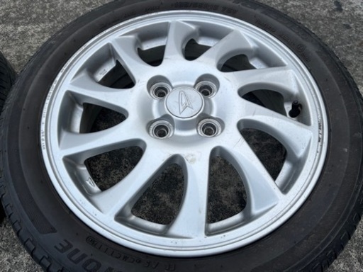 トップ ダイハツ純正 15インチ 夏タイヤ ダイハツ 純正ホイール 15