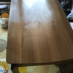 原木　こたつヒーター付き　テーブル