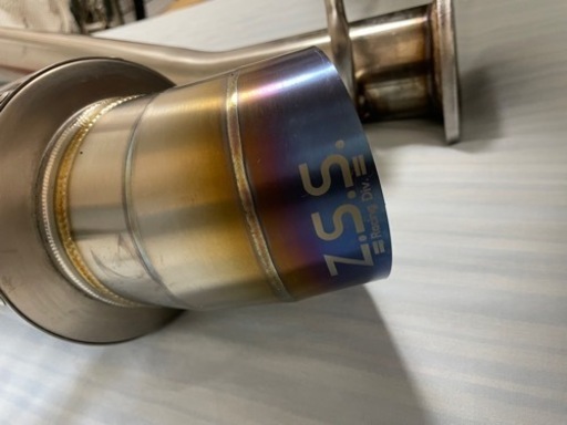 ソアラ　MZ20 ダウンテールマフラー　セミチタン