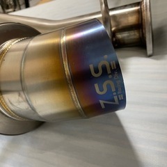 ソアラ　MZ21 ダウンテールマフラー　セミチタン