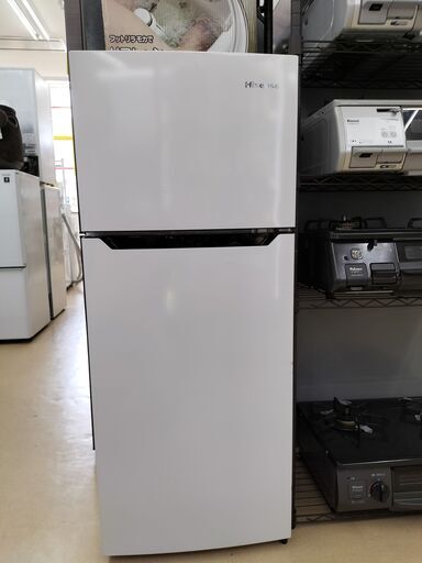 ハイセンス　2ドア冷蔵庫  HB-B1201  2018年製　IK-99
