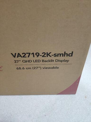 viewSonic VA2719-2K-smhd 27型 液晶モニター