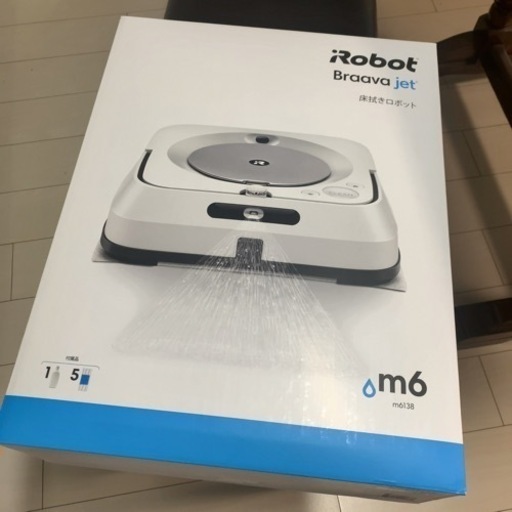 週末限定値下げ⭕値下げ iRobot Braava Jet m6 ブラーバ ジェット m6 (グラファイト) (公式整備済リユース品