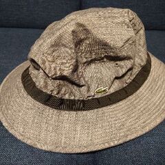 【中古品】LACOSTE　帽子　58cm