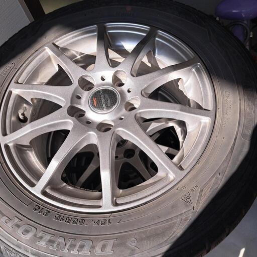 スタッドレスタイヤ　ダンロップ195/65R15