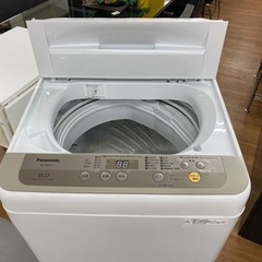 I524 ☆ Panasonic 洗濯機 （6.0㎏）☆ 2018年製 ⭐動作確認済⭐