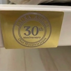 ローラアシュレイ セミダブルフレーム ベッド