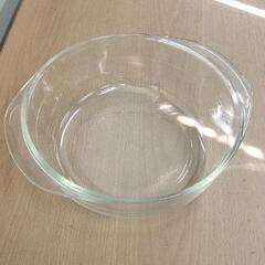0212-073 【厨房】ガラス食器　幅約25cm