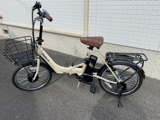 【2月中のみの出品・試乗1回のみ】PELTECH(ペルテック) アルミ折り畳み電動アシスト自転車 20インチ折り畳み外装6段変速【簡易組立必要品】(TDN-212L) ペルテック(Peltech)