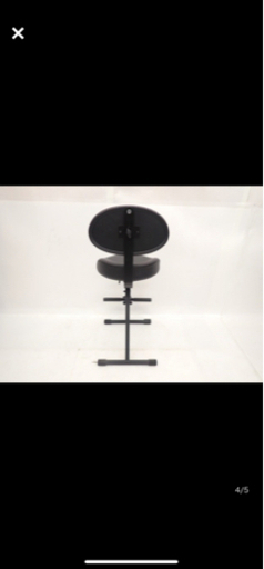【定価約¥45000】K&M ケーアンドエム  演奏用椅子+バックレスト