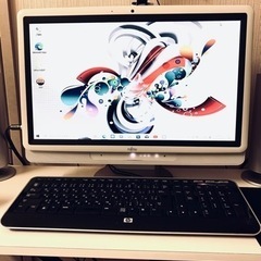 完全動作品★一体型パソコン Fujitsu ESPRIMO 21...