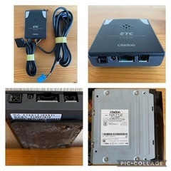 clarion カーナビ ETCセット