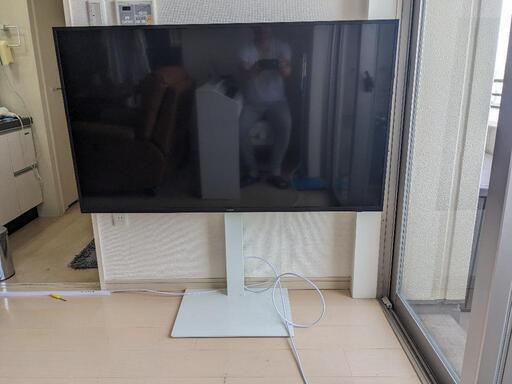 55型テレビ＋スタンド購入価格８万円一年くらい使用
