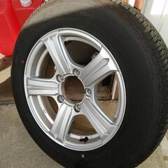 【商談中】ジムニー　ノーマルタイヤ+アルミ　4本セット