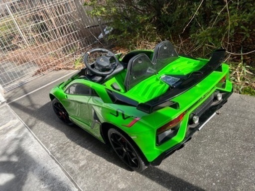 車好き必見!!子供用電動乗用カー！ランボルギーニ！(価格相談OK)