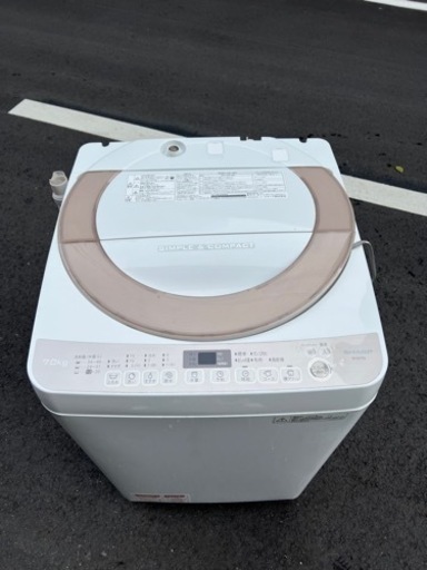 全自動電気洗濯機設置まで㊗️安心保証配達可能