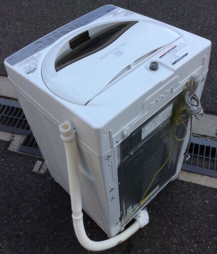 RKGSE-920】特価！東芝/5kg/全自動洗濯機/AW-5G6/中古/2019年製/当社