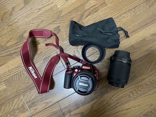 Nikon デジタル一眼レフカメラ D3200 ダブルズームキット 18-55mm/55