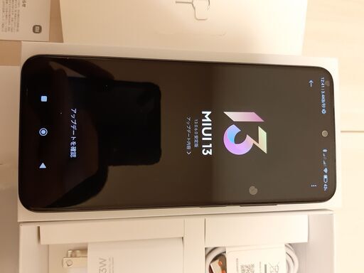 Xaomi Redmi Note 11 グラファイトグレー Spigenケース付き