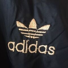交渉可！1974年～ビンテージ adidas アディダス M　ウインドブレーカー OADS-200 濃紺x白 