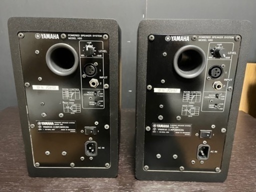 YAMAHA モニタースピーカーHS5 ケーブルセット YAMAHA モニタースピーカーHS5 ケーブルセット